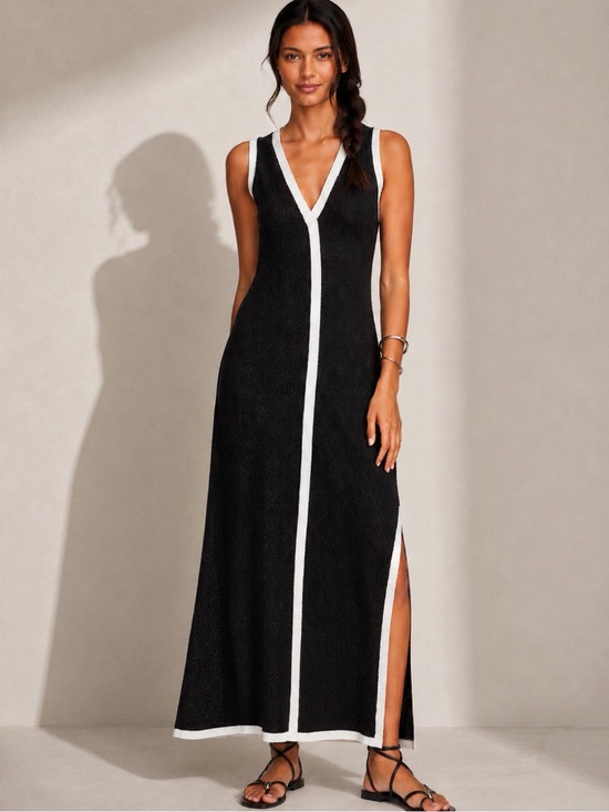 REVOLVE Dresses & Skirts - Revolve CYNTHIA ROWLEY Merino Wool-Blend Riviera Maxi Dress XS